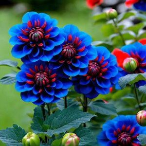 Георгин Аквамарин купить по цене от 318р. в интернет-магазине «Посадика» с доставкой почтой в в Богородске и по всей России – [изображение №1].